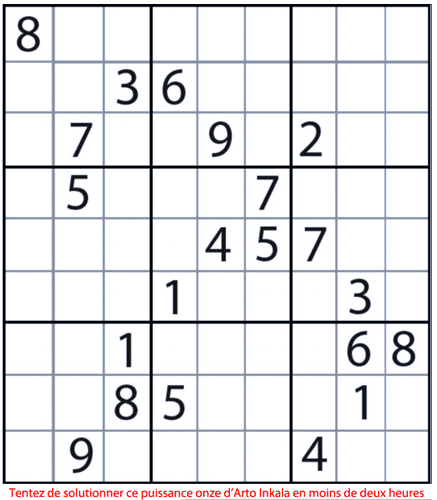 sudoku diabolique gratuit