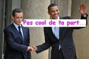 Quand OBAMA  ignore totalement SARKOZY !!!