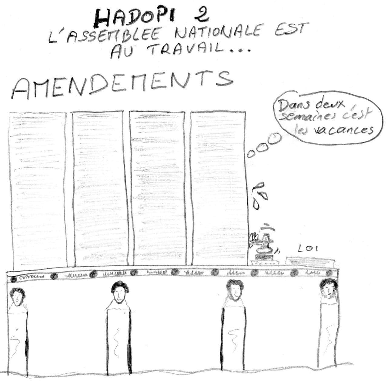 Hadopi 2, l’assemblée chauffe !