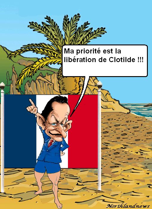 Sarkozy interrompt ses vacances pour exiger la libération de Clotilde Reiss