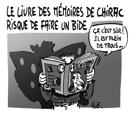 Les Mémoires de Chirac bientôt en librairie