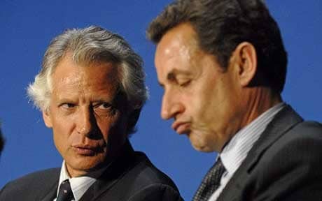 ELECTIONS PRESIDENTIELLES 2012 : De Villepin-Sarkozy : « Je te Hais, Moi aussi »