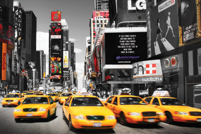 New York, Yelow cab dépaysement garanti