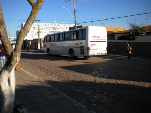 Le réseau de transports permettant d’accéder à  Morro do Chapéu (Etat de Bahia, Brésil)