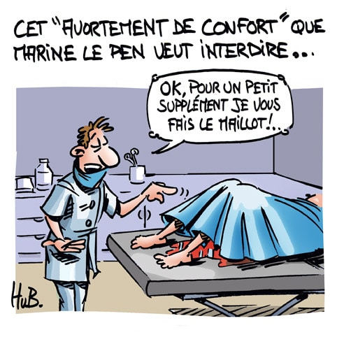 « L’avortement de confort » de Marine Le Pen