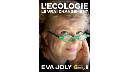 Affiche de campagne d'Eva Joly.