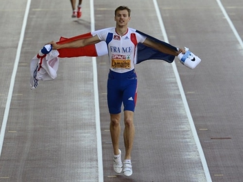 Christophe Lemaître conserve son titre de Champion d’Europe  du 100 m.