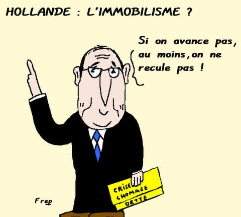 Hollande  :  l’immobilisme  ?