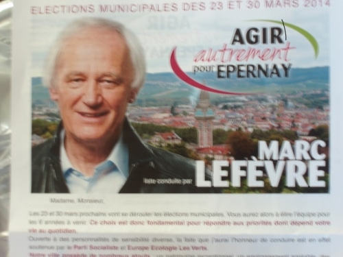 Municipales 2014: Rencontre avec Marc LEFEVRE (PS Europe Ecologie Les Verts)