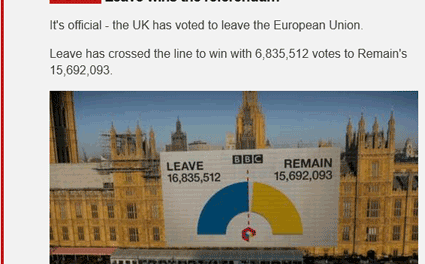Le Brexit acté par 52 % des Britanniques