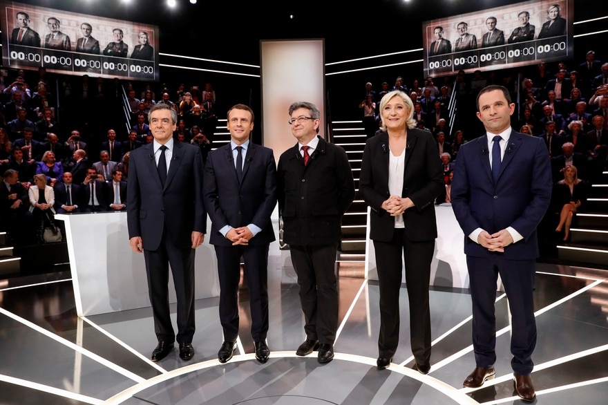 Le débat de la présidentielle sur TF1