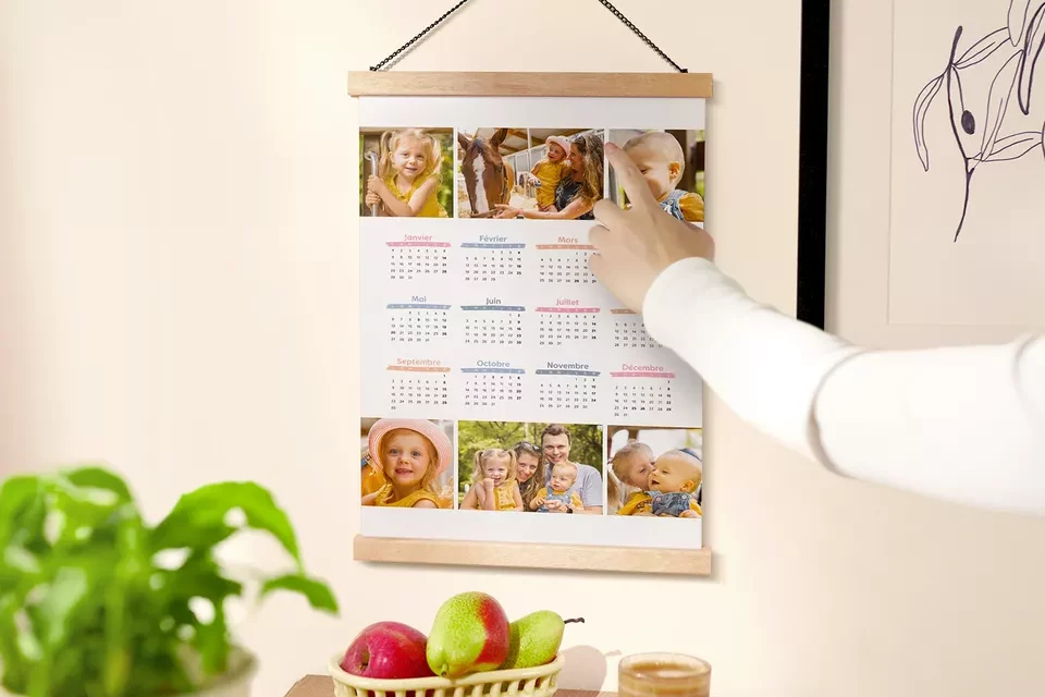 Offrez vos souvenirs en cadeau avec un calendrier personnalisé CEWE